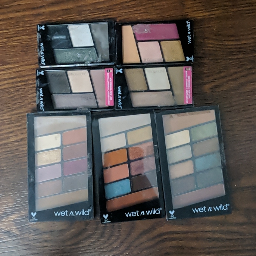 7 eyeshadow palette bundle